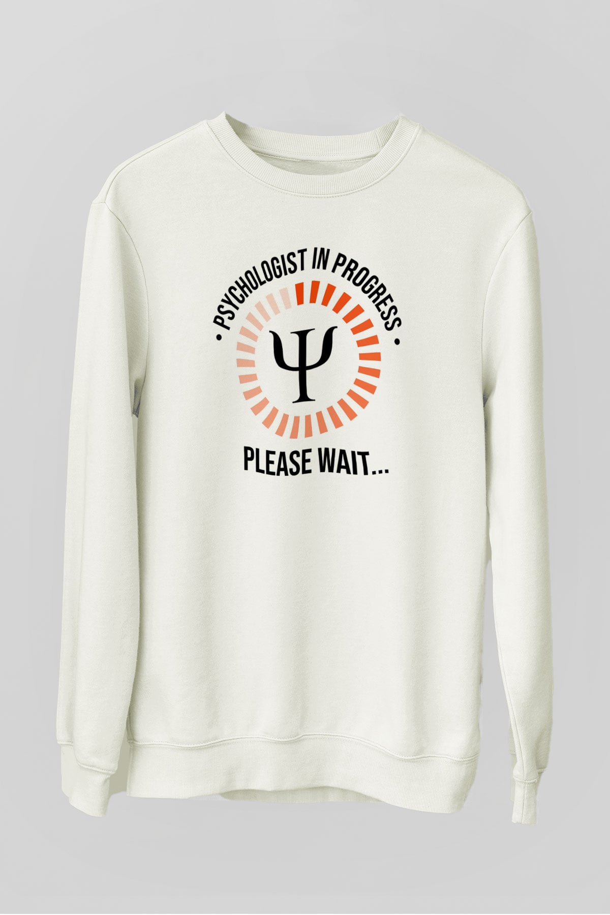 Psikolog Beyaz Unisex Sweatshirt