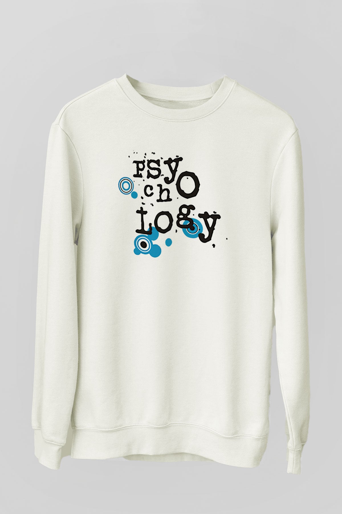 Psikolog Beyaz Unisex Sweatshirt