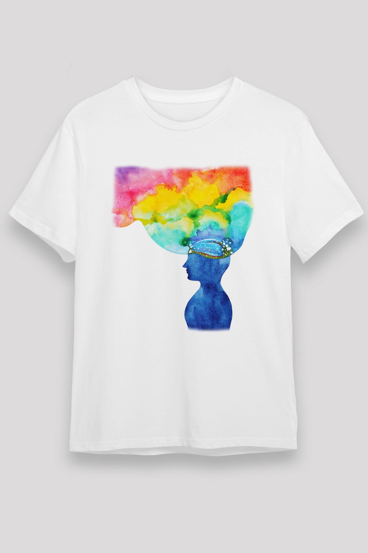 Psikolog Beyaz Unisex Tişört T-Shirt - TişörtFabrikası