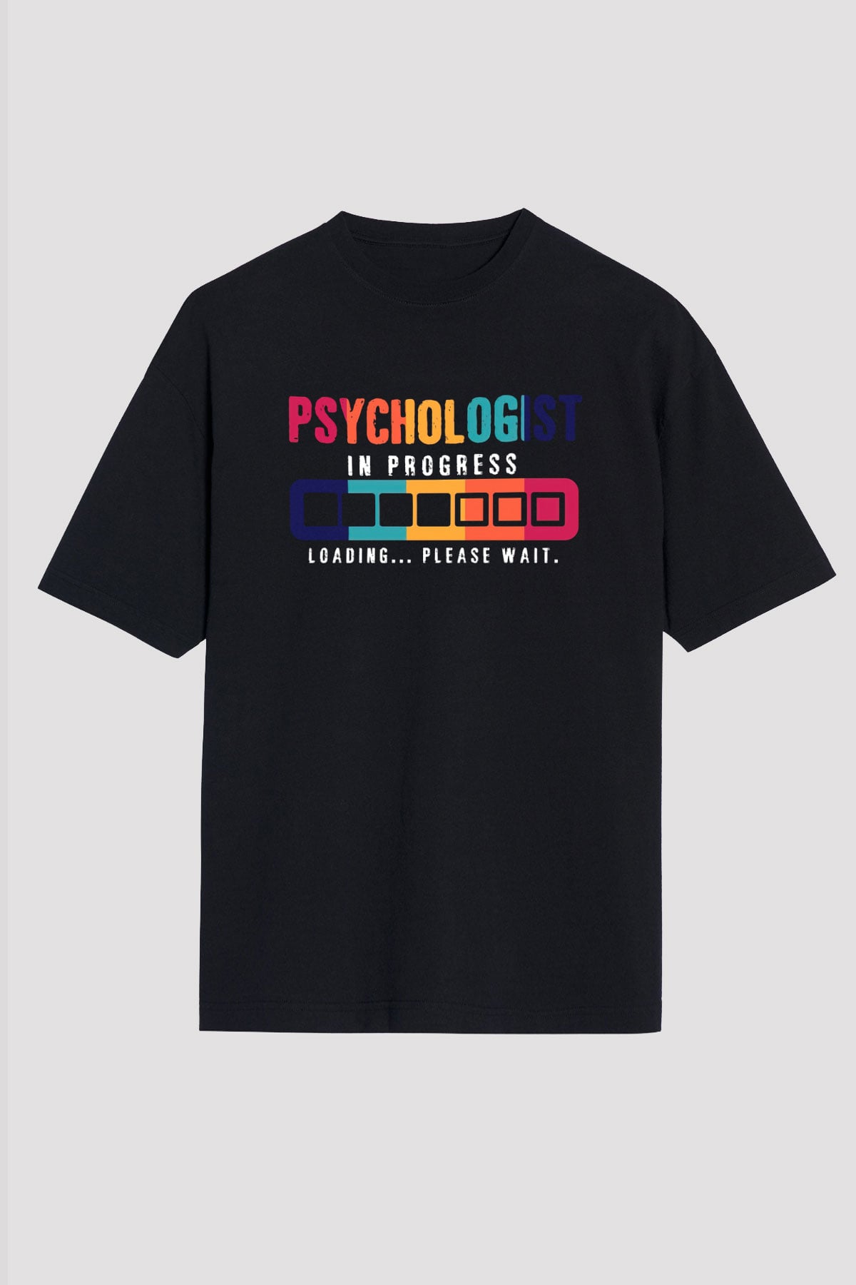 Psikolog Siyah Unisex Tişört T-Shirt - TişörtFabrikası