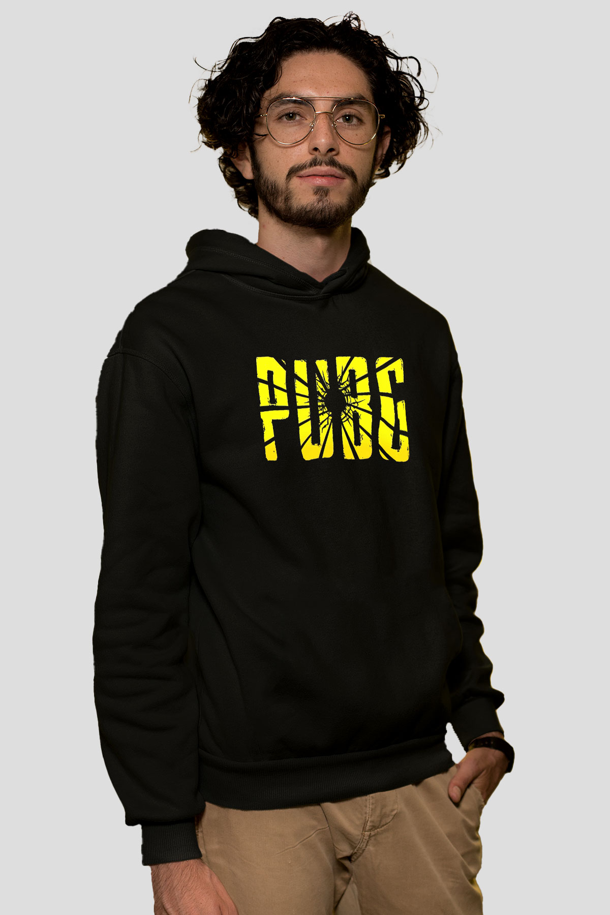 PUBG Siyah Unisex Hoodie