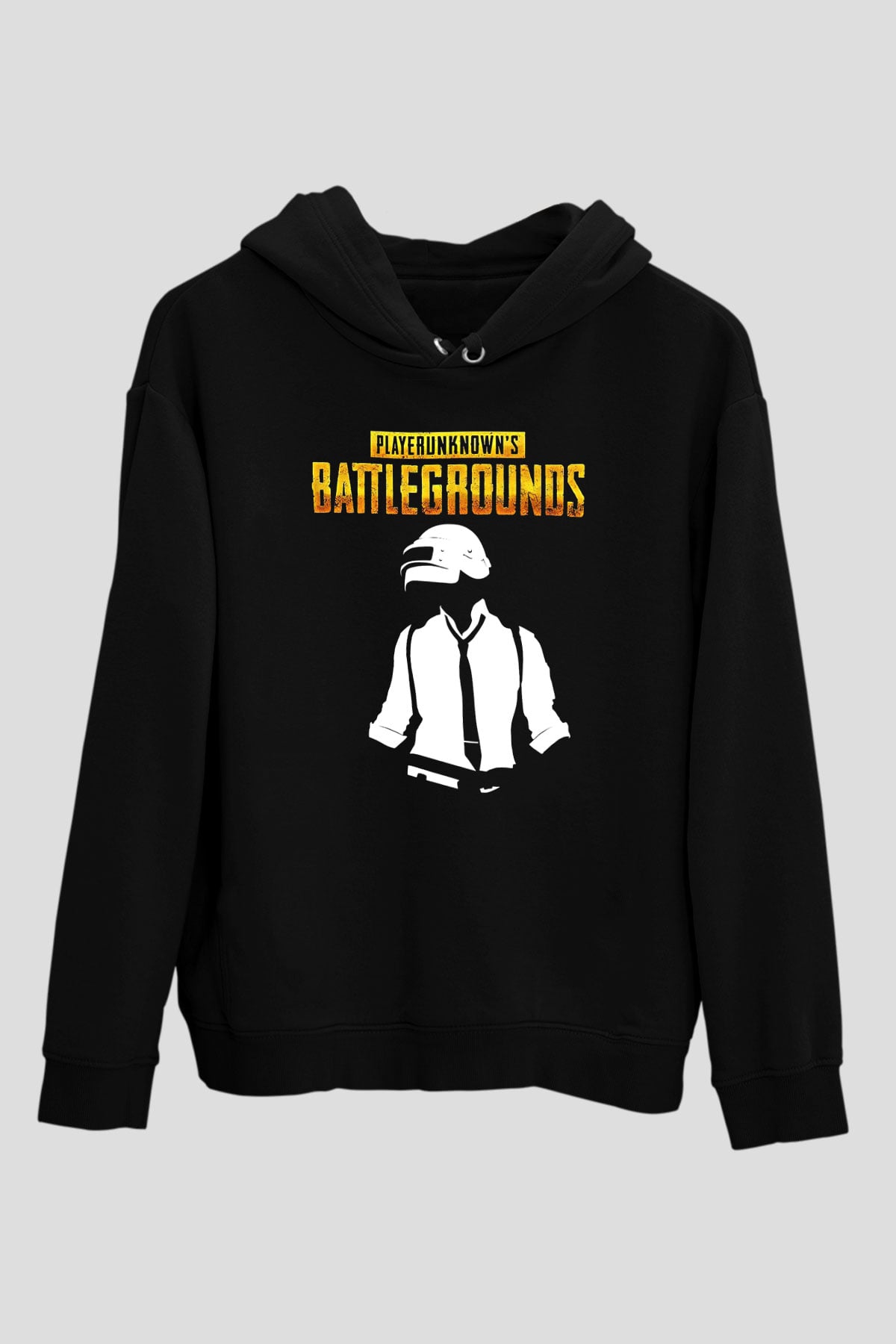 PUBG Siyah Unisex Hoodie