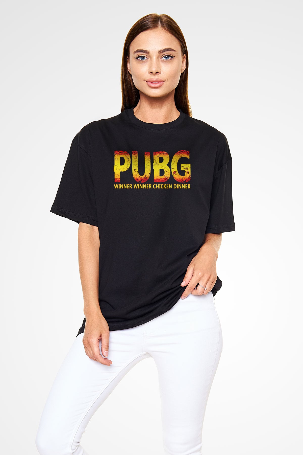 PUBG Siyah Unisex Tişört T-Shirt