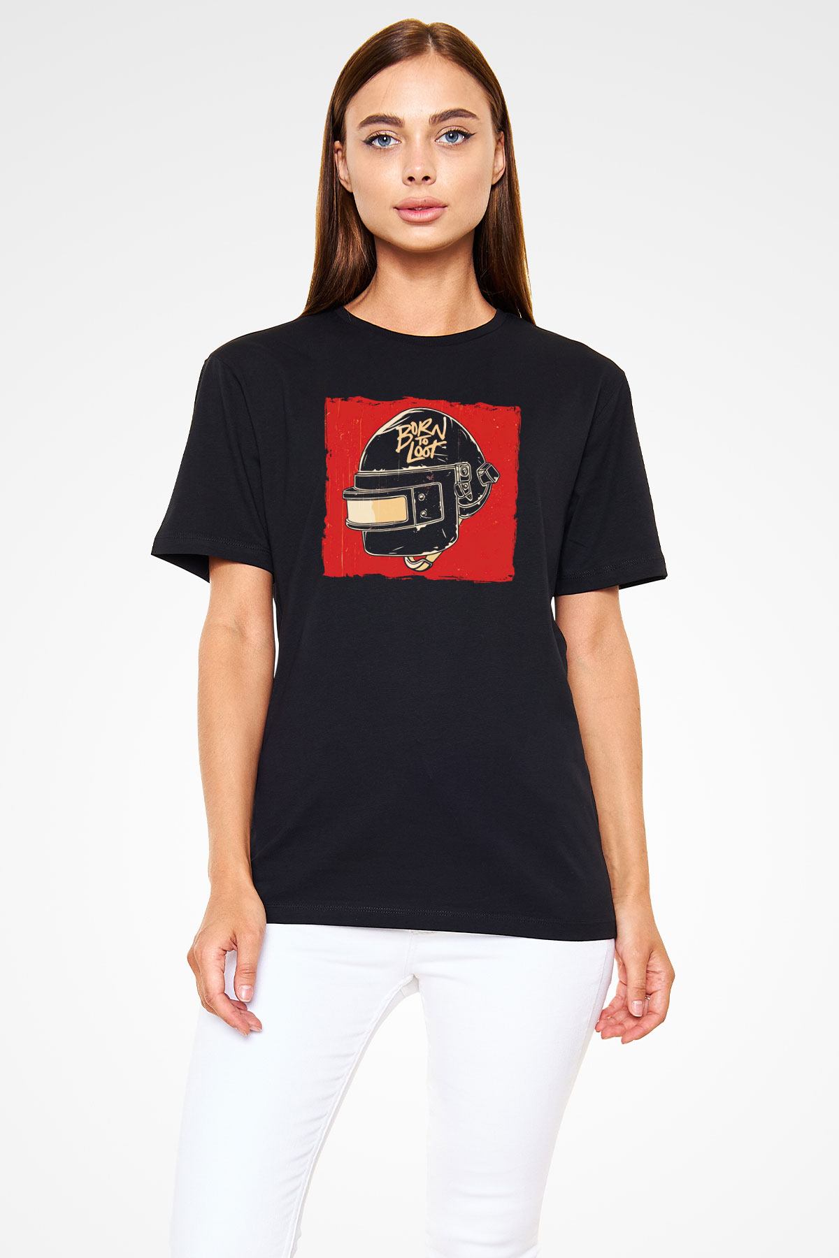 PUBG Siyah Unisex Tişört T-Shirt