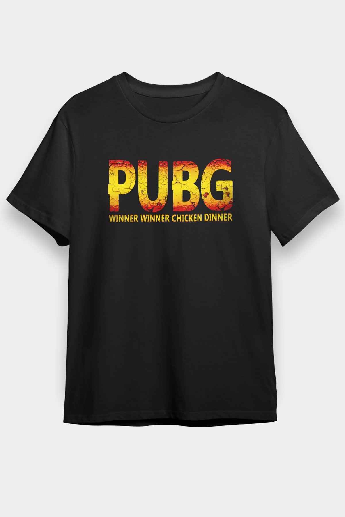 PUBG Siyah Unisex Tişört T-Shirt