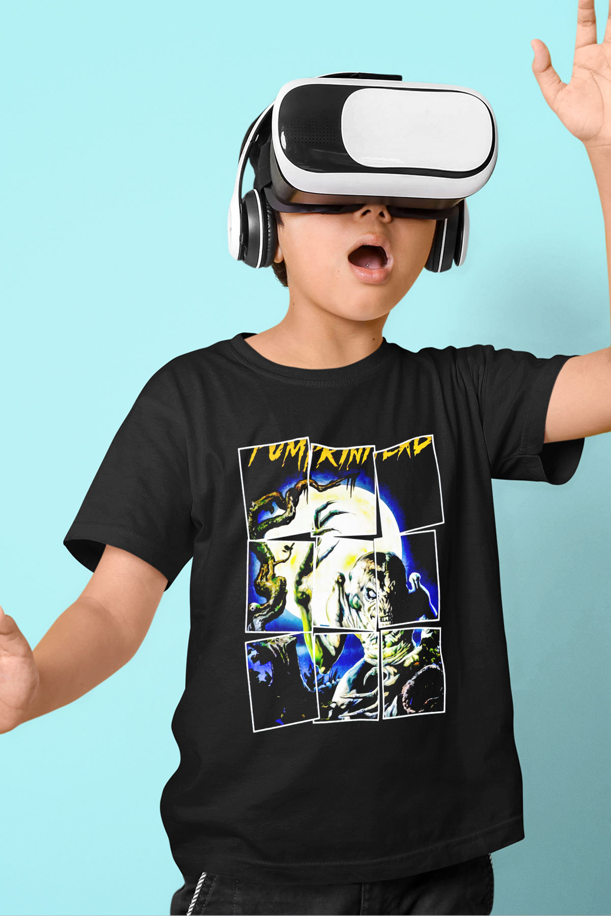 Pumpkinhead Siyah Unisex  Çocuk Tişört