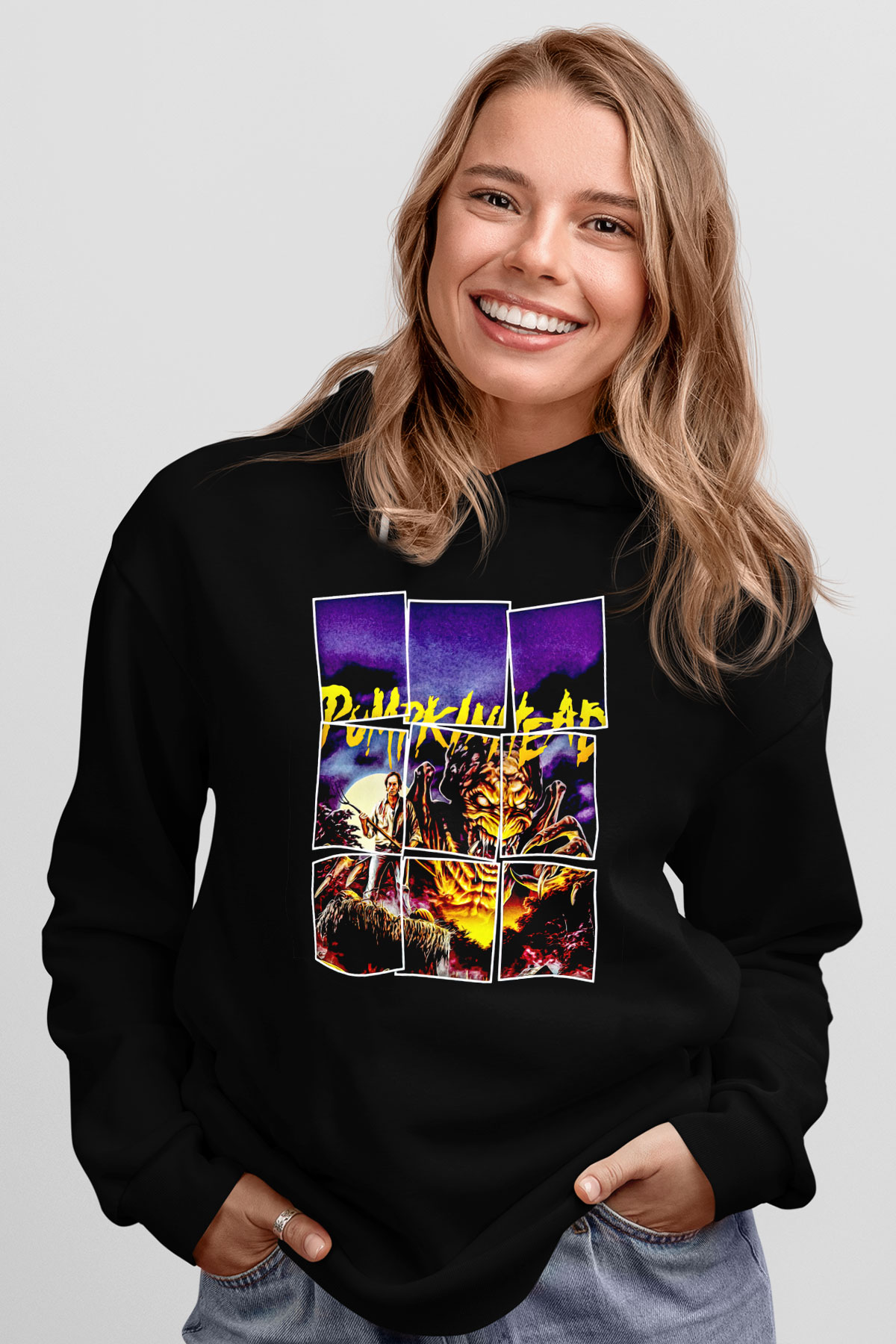 Pumpkinhead Siyah Unisex Hoodie
