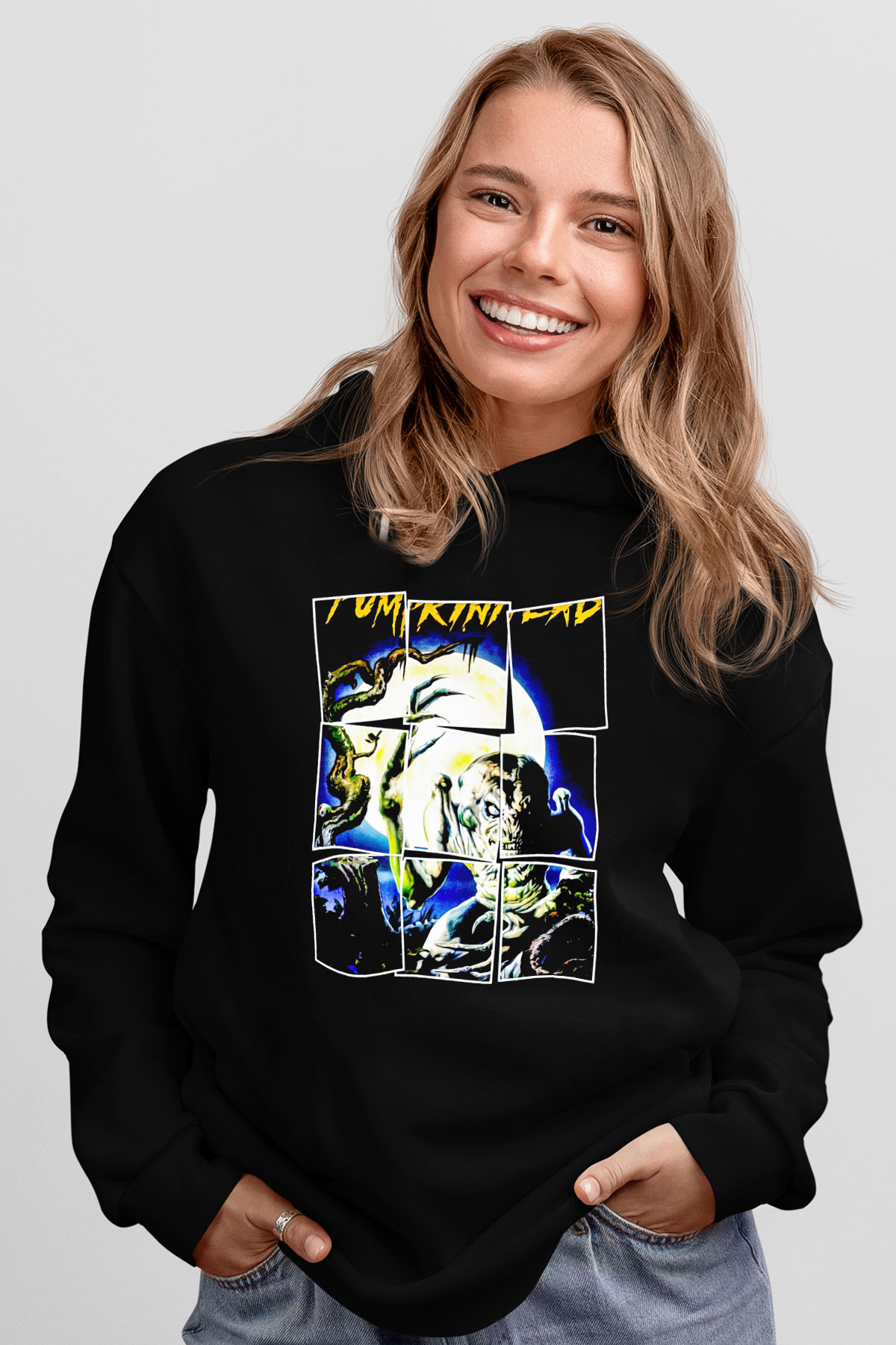 Pumpkinhead Siyah Unisex Hoodie