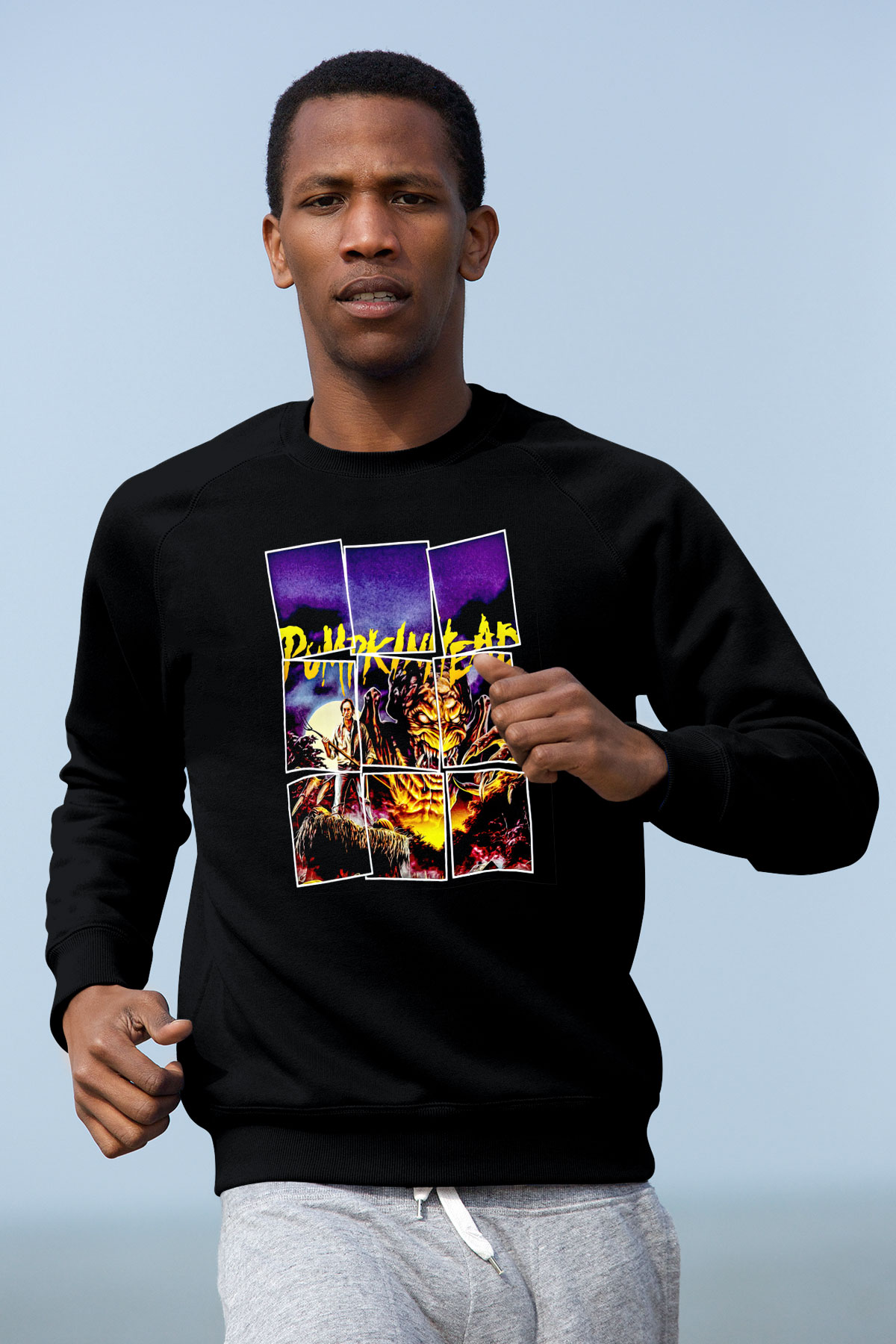Pumpkinhead Siyah Unisex  Sweatshirt