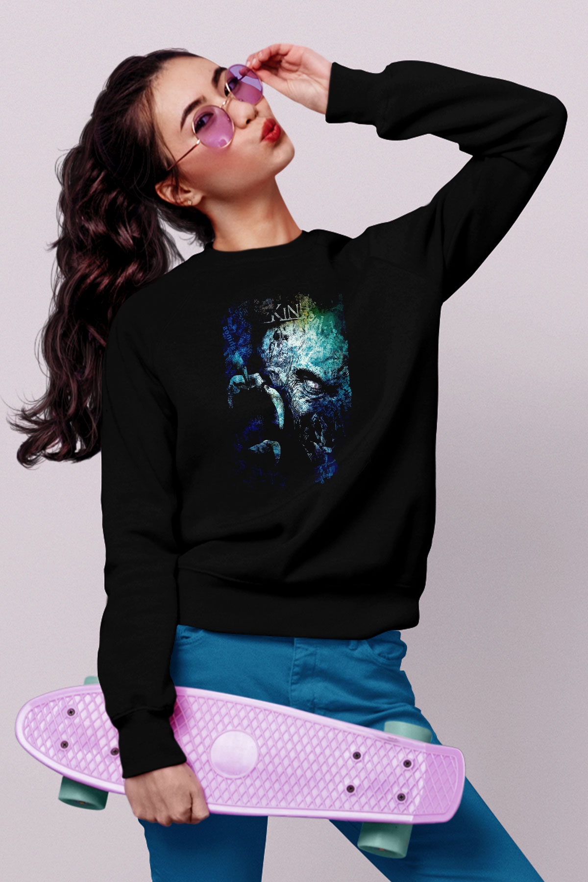 Pumpkinhead Siyah Unisex  Sweatshirt
