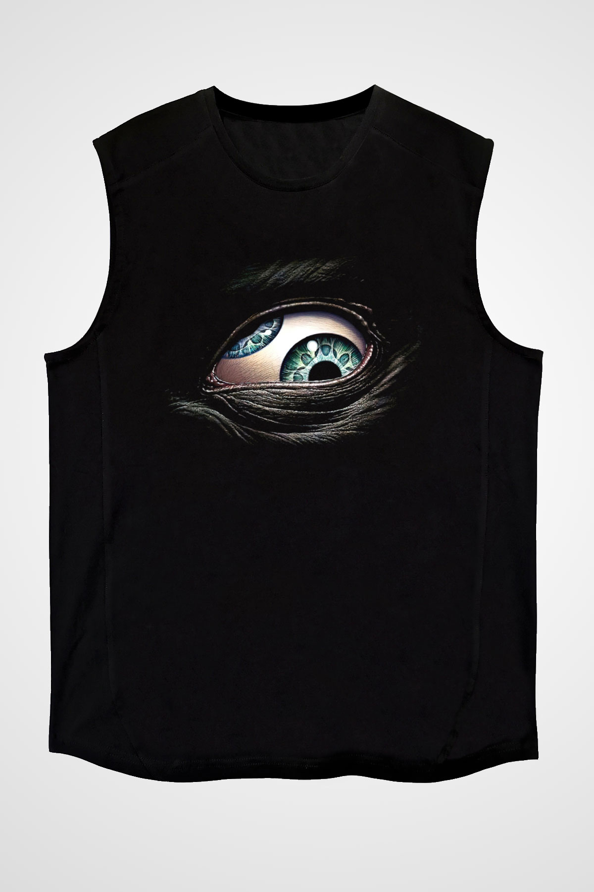 Puscifer Baskılı Unisex Siyah Kolsuz Tişört - Tshirt