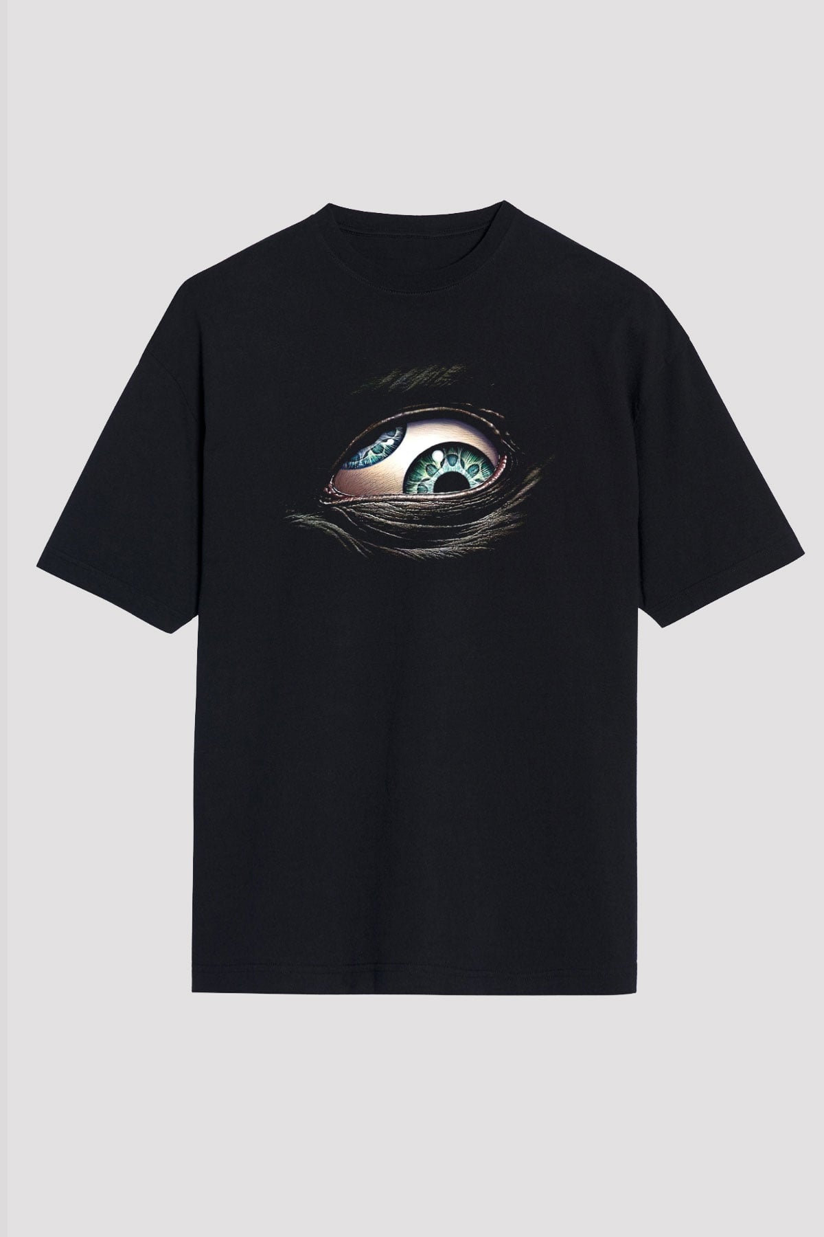 Puscifer Baskılı Unisex Siyah Oversize Tişört - Tshirt