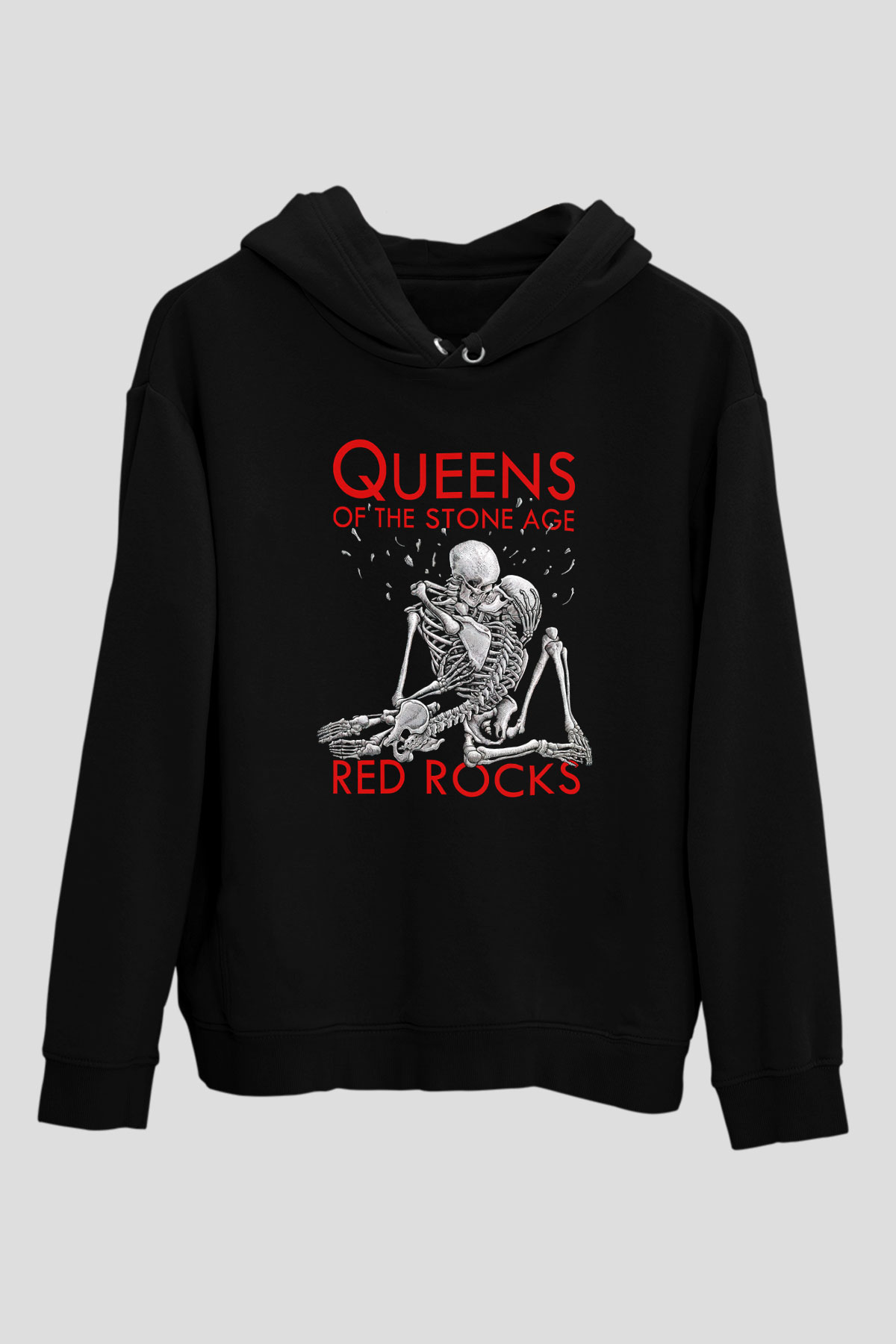 Queens of the Stone Age Siyah Unisex Hoodie