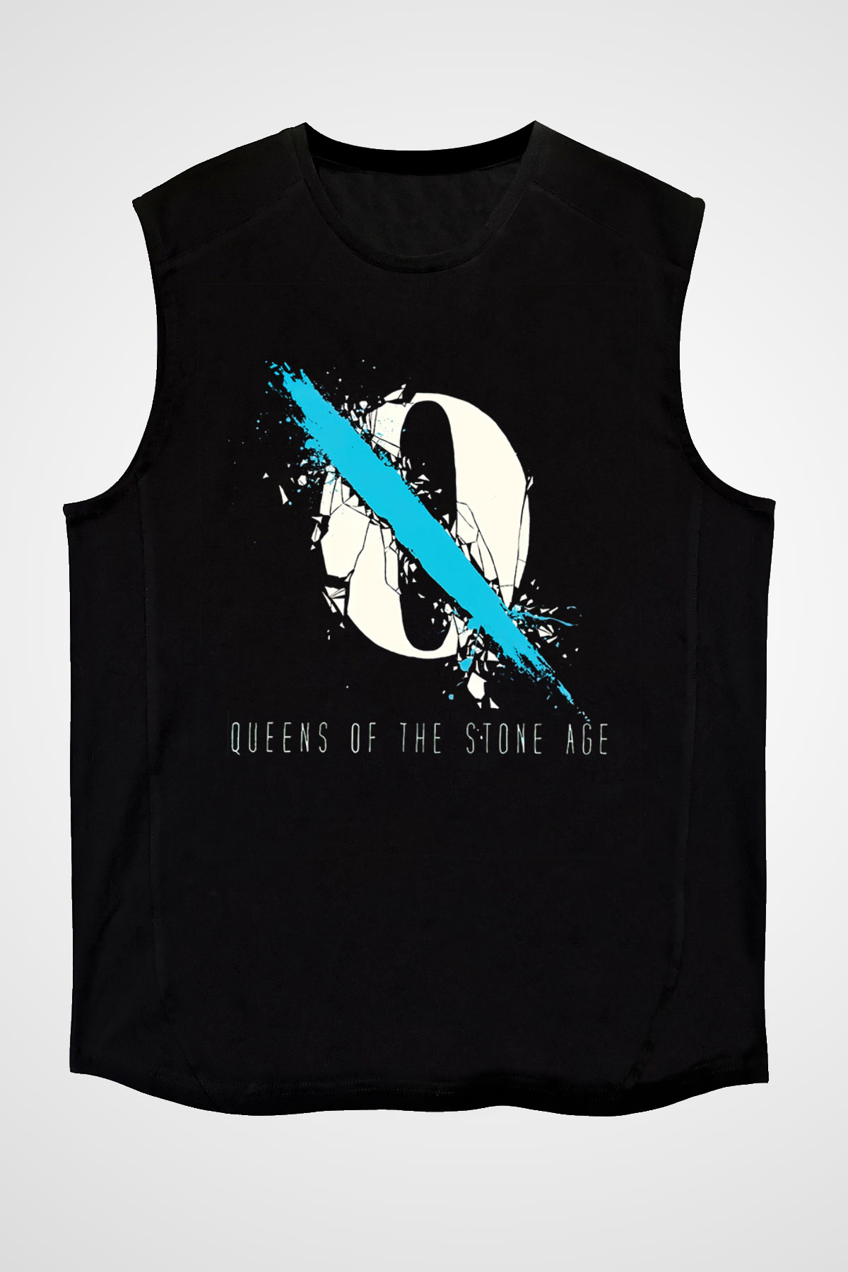 Queens of the Stone Age Siyah Unisex Kolsuz Tişört