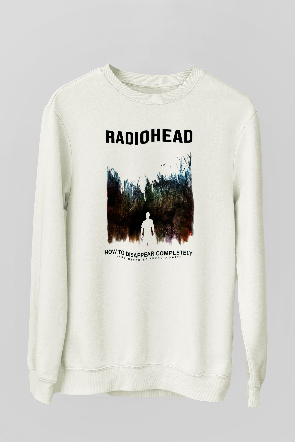 Radiohead Beyaz Unisex Sweatshirt