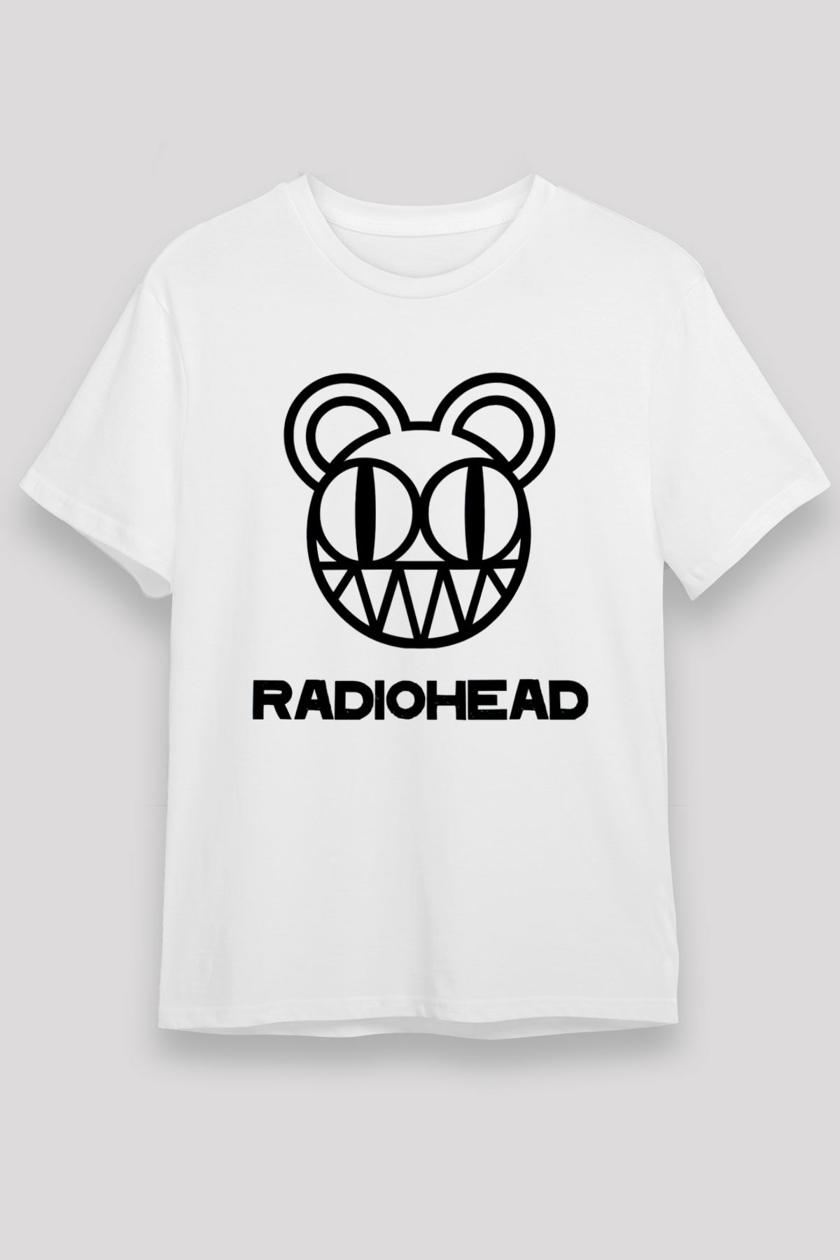 Radiohead Beyaz Unisex Tişört T-Shirt - TişörtFabrikası