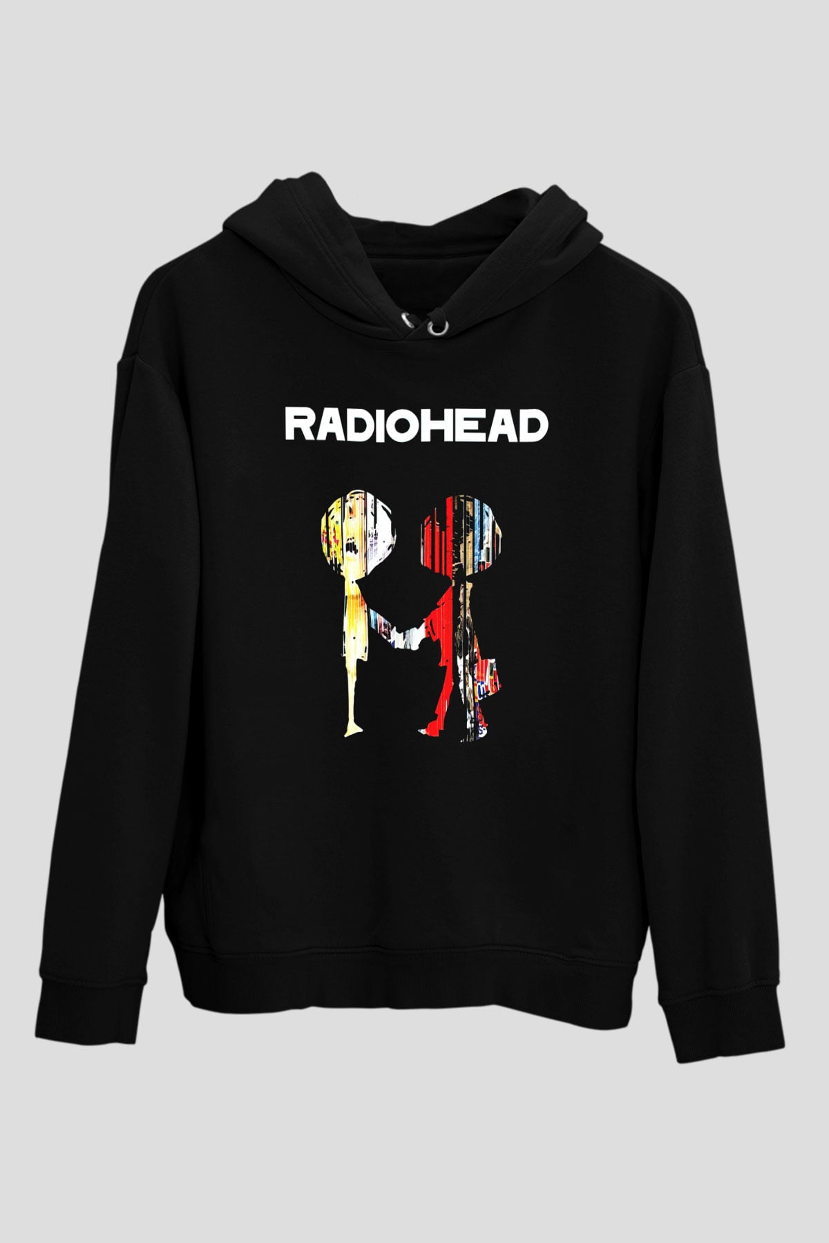 Radiohead Siyah Unisex Hoodie