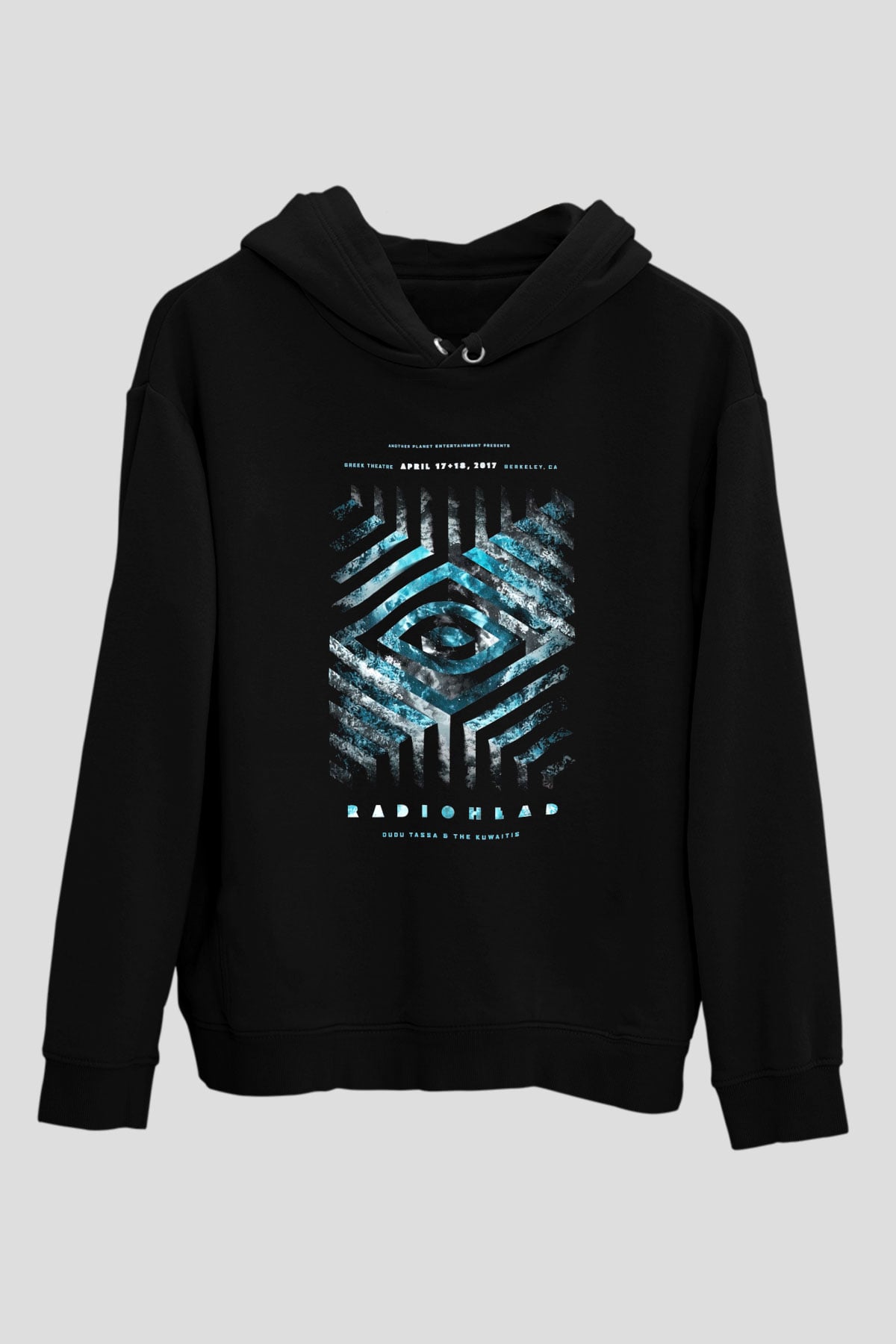 Radiohead Siyah Unisex Hoodie