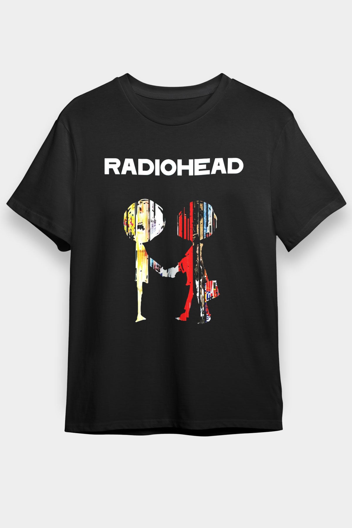 Radiohead Siyah Unisex Tişört T-Shirt - TişörtFabrikası