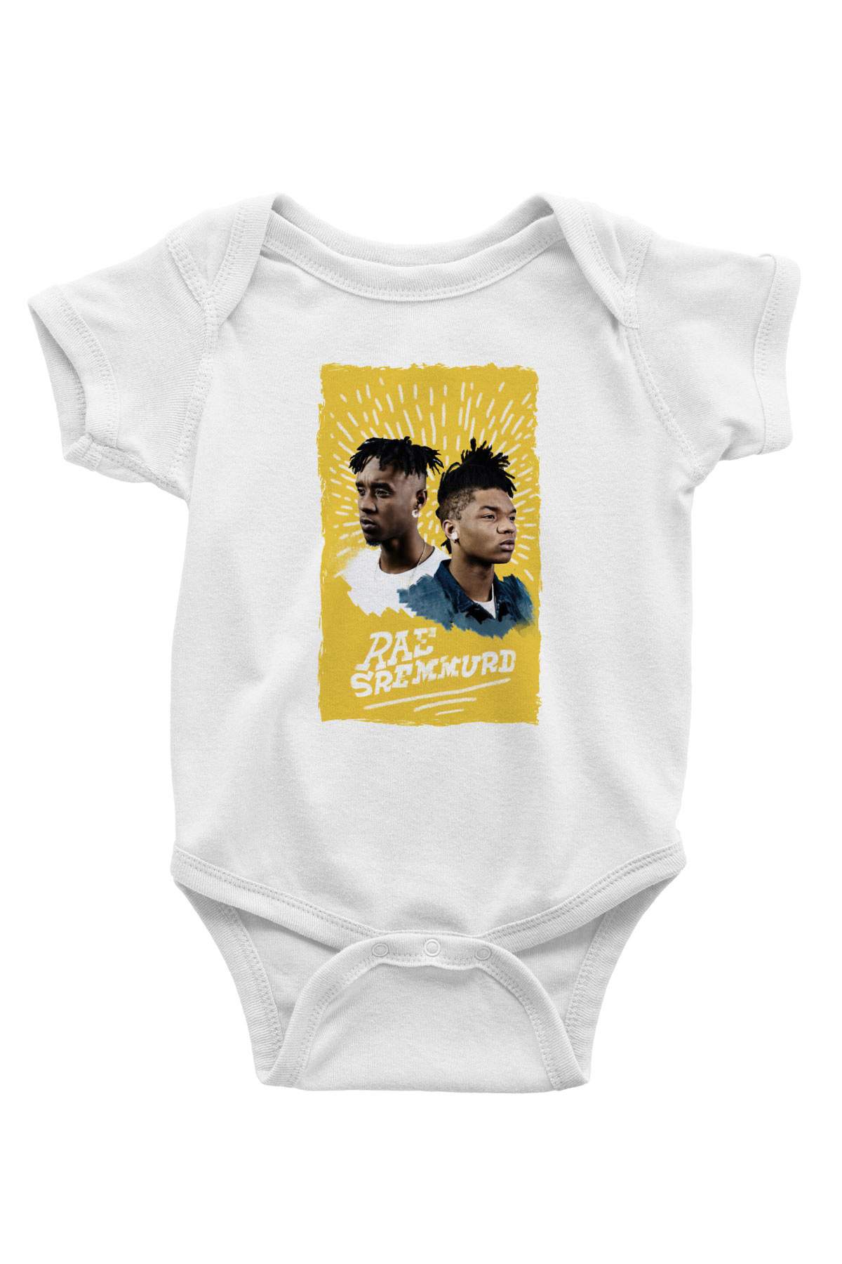 Rae Sremmurd Beyaz Bebek Body - Zıbın