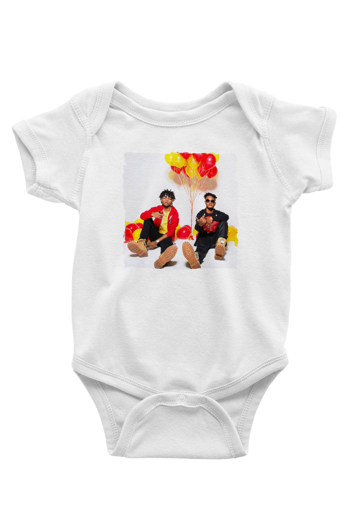 Rae Sremmurd Beyaz Bebek Body - Zıbın