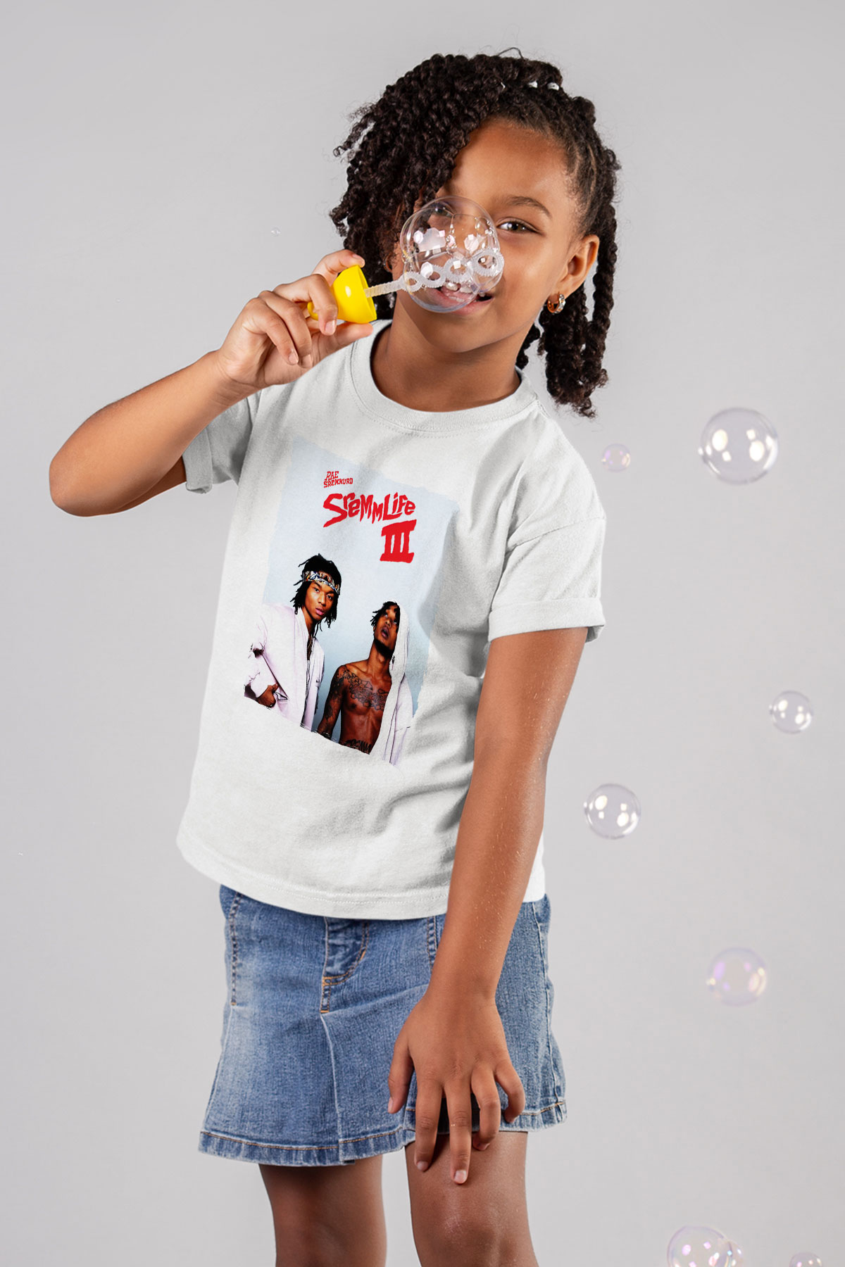 Rae Sremmurd Beyaz Unisex Çocuk Tişört