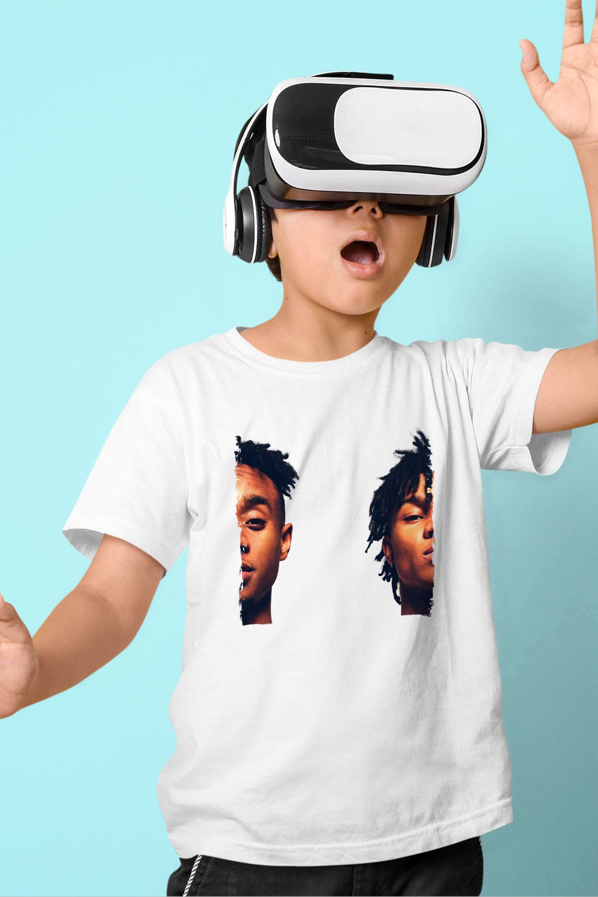 Rae Sremmurd Beyaz Unisex Çocuk Tişört
