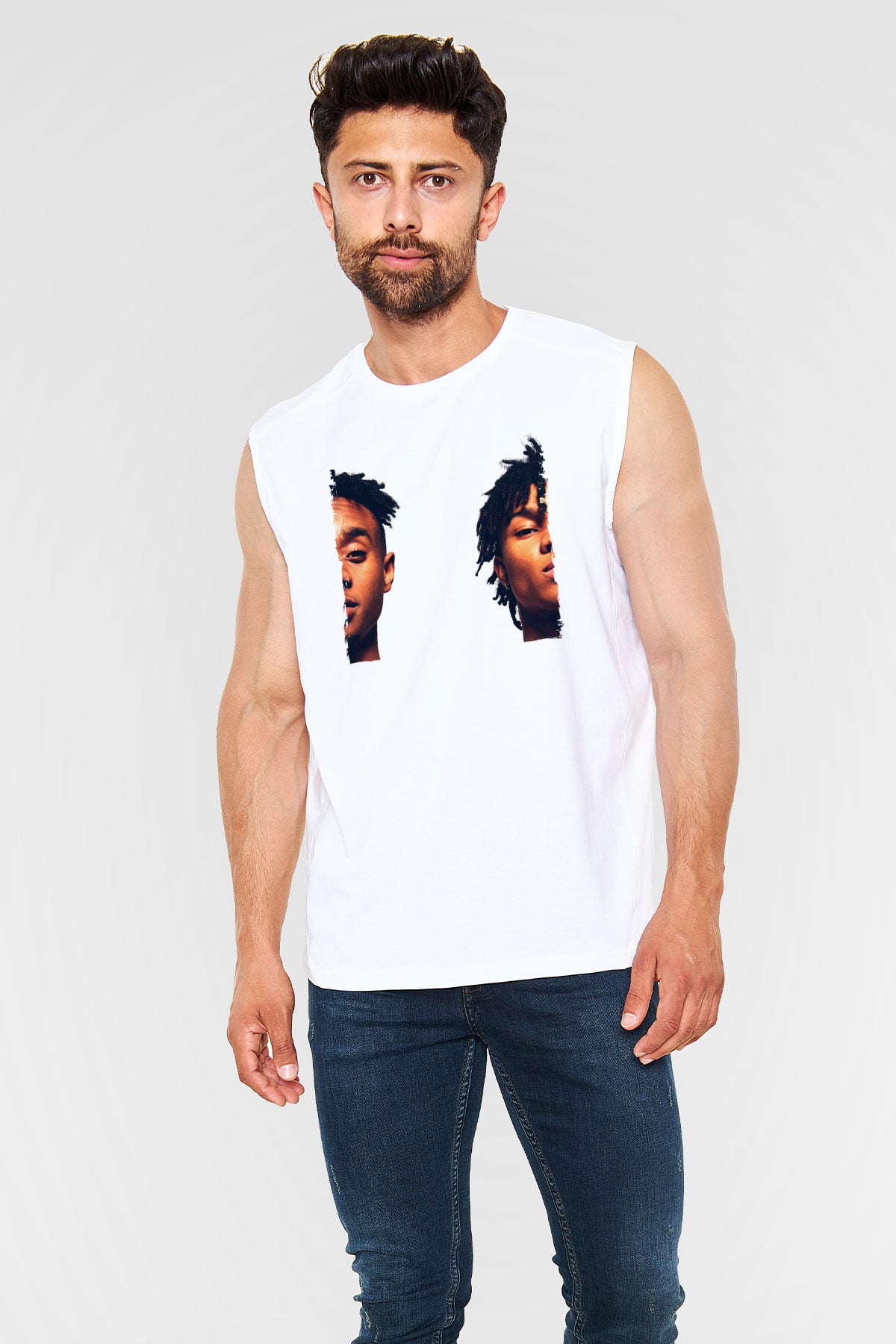 Rae Sremmurd Beyaz Unisex Kolsuz Tişört