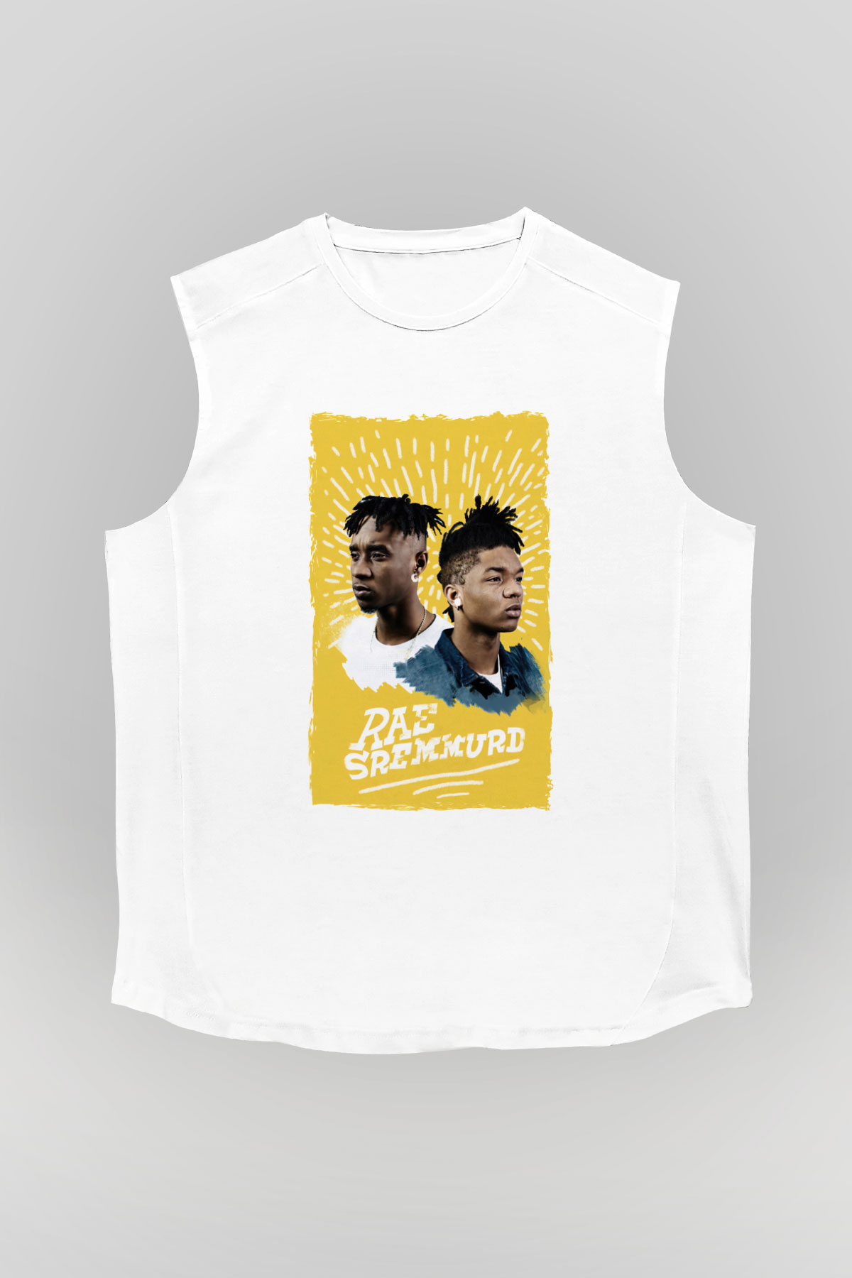 Rae Sremmurd Beyaz Unisex Kolsuz Tişört