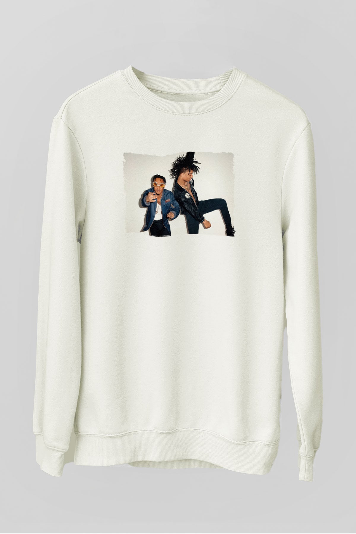 Rae Sremmurd Beyaz Unisex Sweatshirt