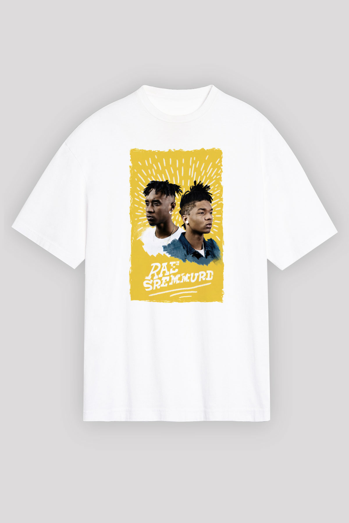 Rae Sremmurd Beyaz Unisex Tişört T-Shirt - TişörtFabrikası
