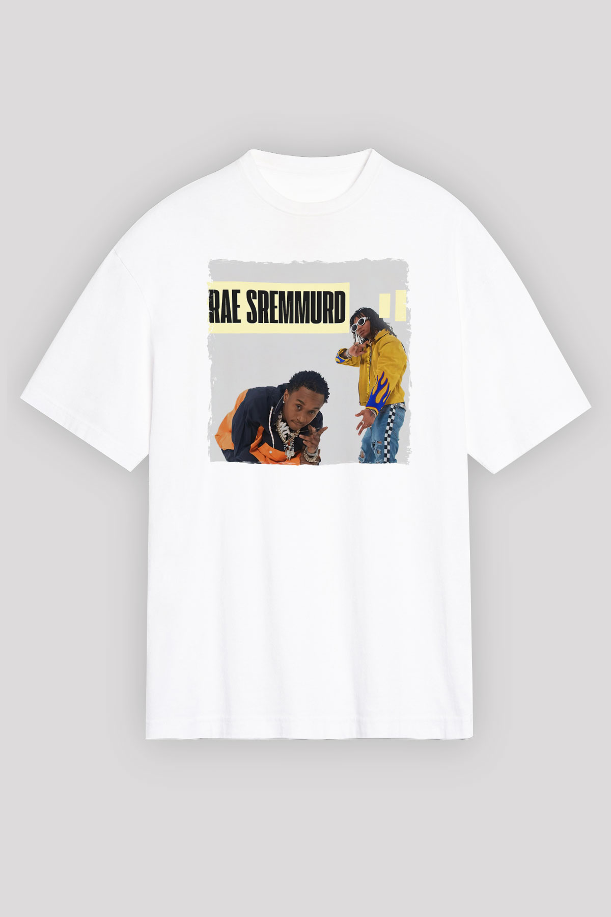 Rae Sremmurd Beyaz Unisex Tişört T-Shirt - TişörtFabrikası