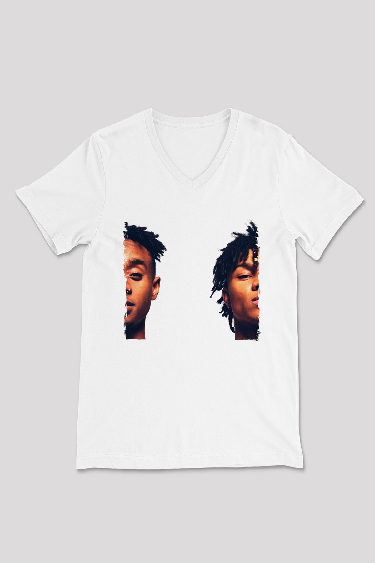 Rae Sremmurd Beyaz Unisex V Yaka Tişört