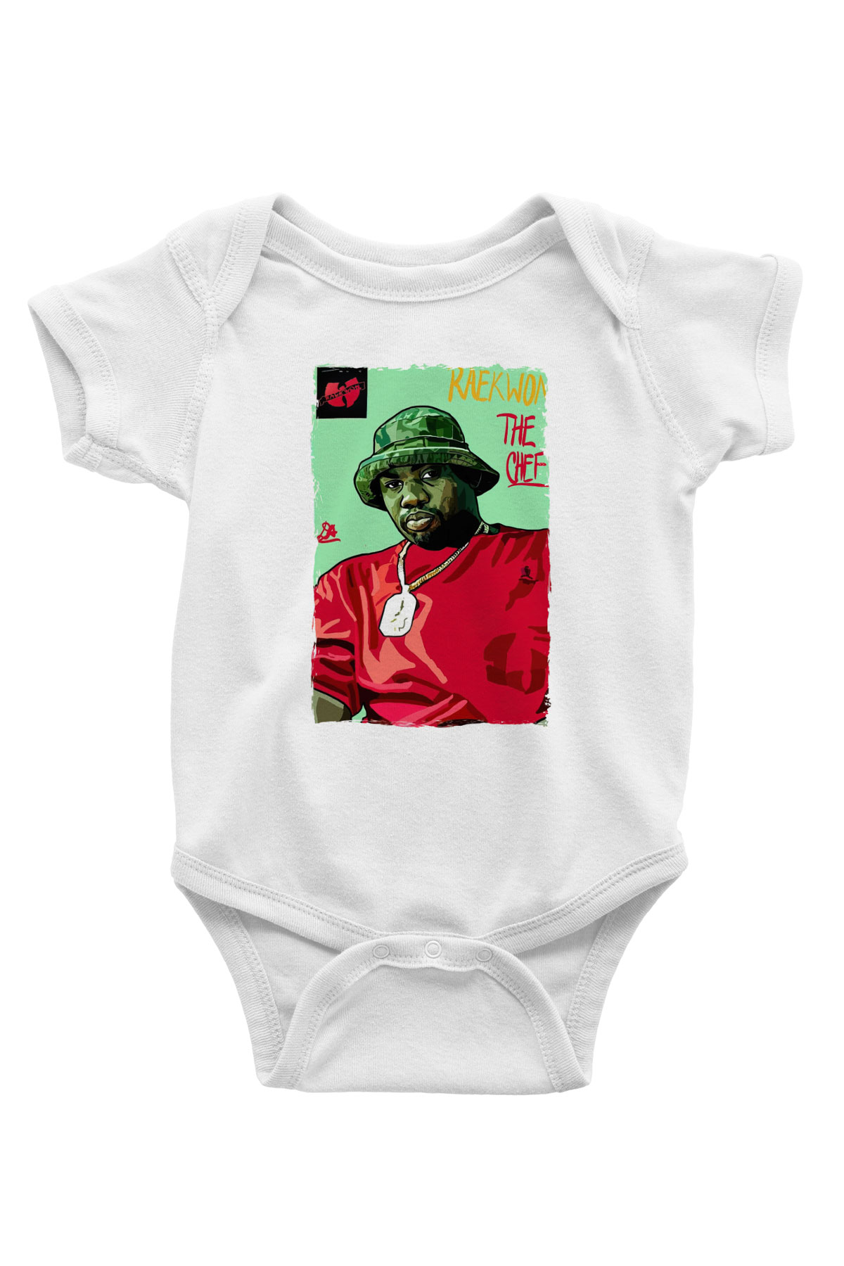 Raekwon Beyaz Bebek Body - Zıbın