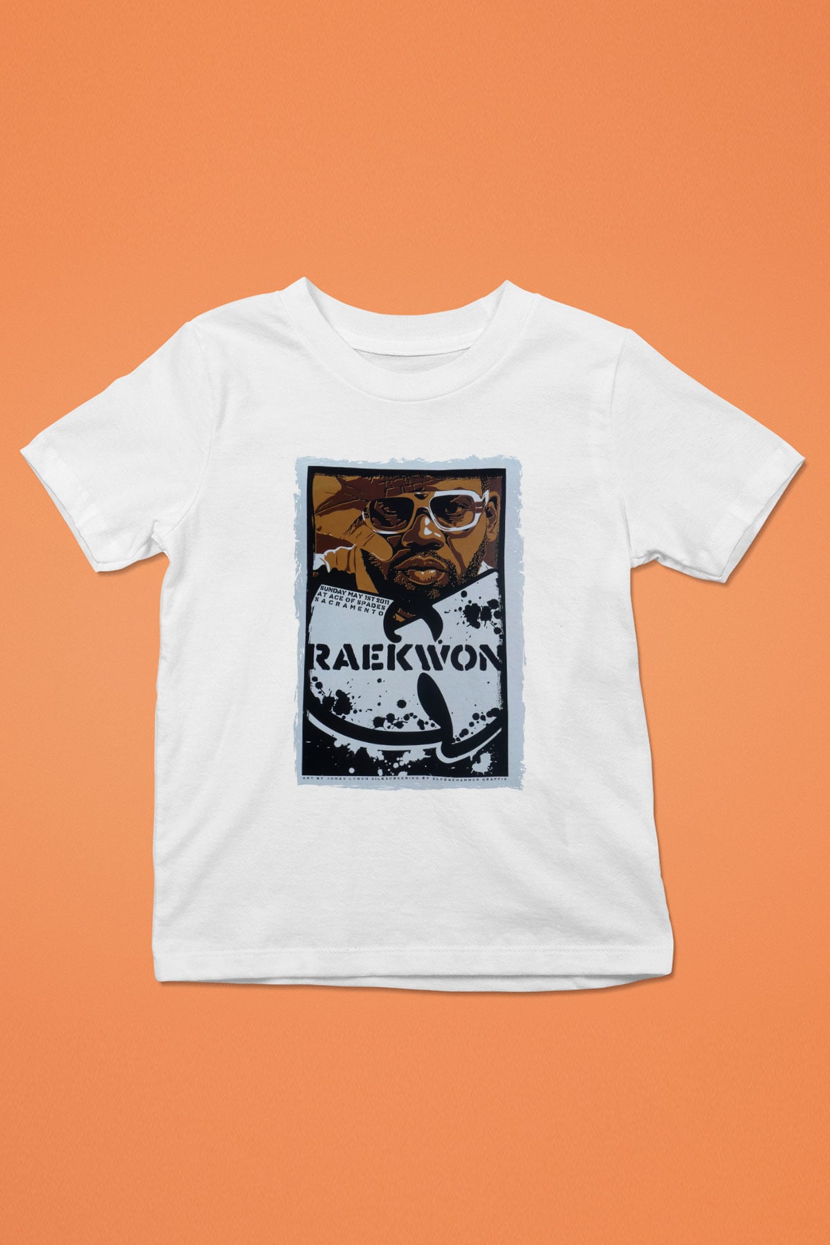 Raekwon Beyaz Unisex Çocuk Tişört