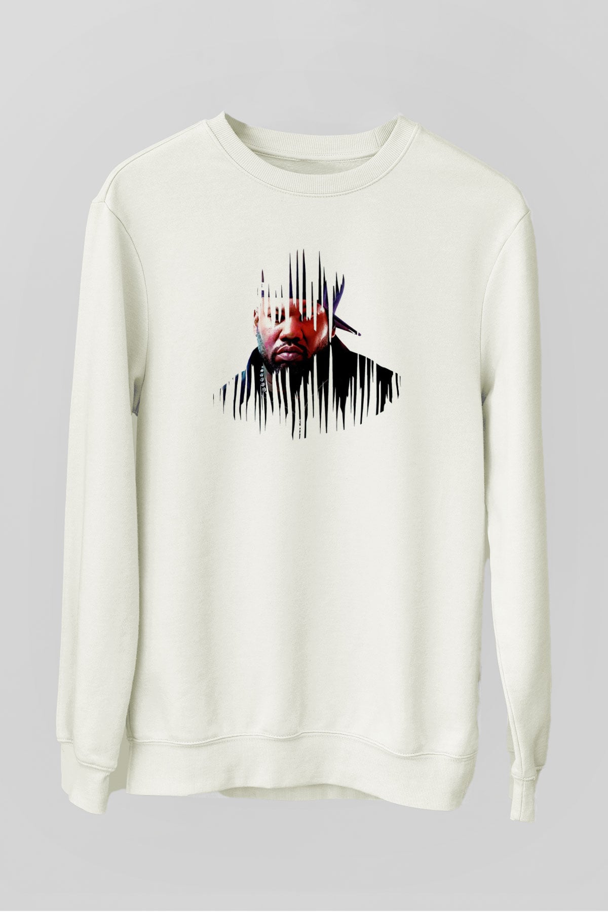 Raekwon Beyaz Unisex Sweatshirt
