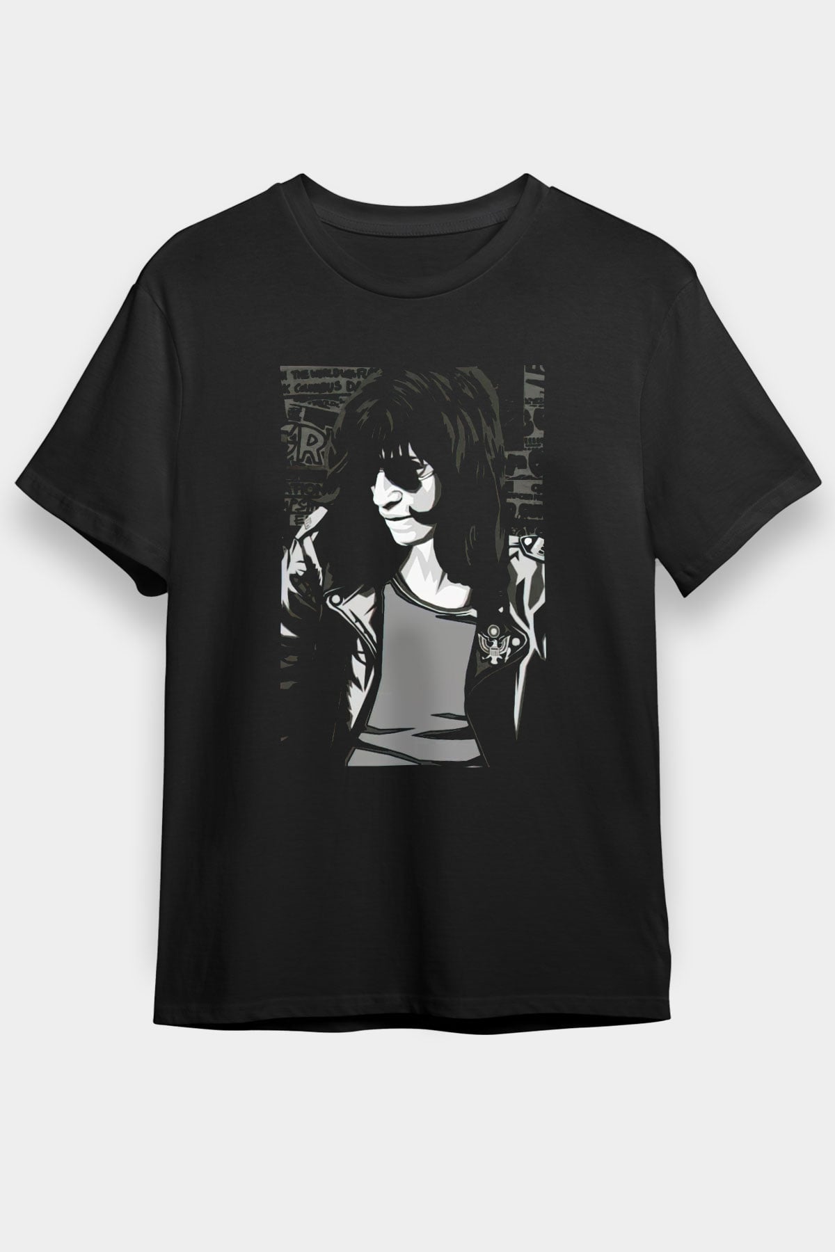 Ramones Siyah Unisex Tişört T-Shirt - TişörtFabrikası