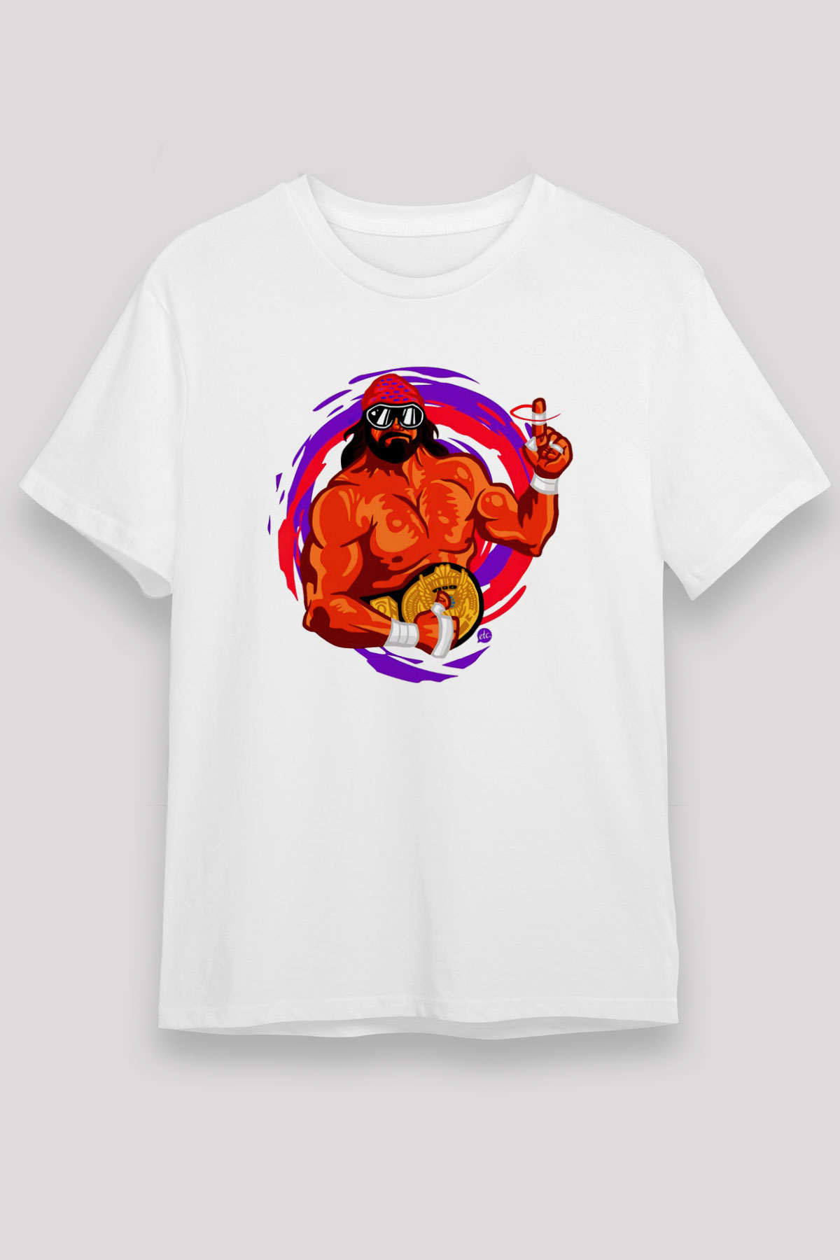 Randy Savage Beyaz Unisex Tişört