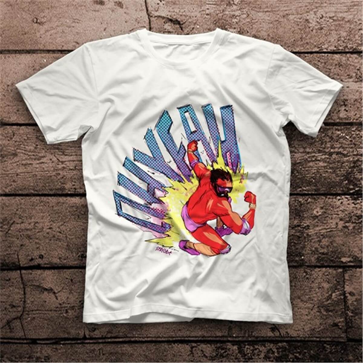 Randy Savage Beyaz Unisex Tişört