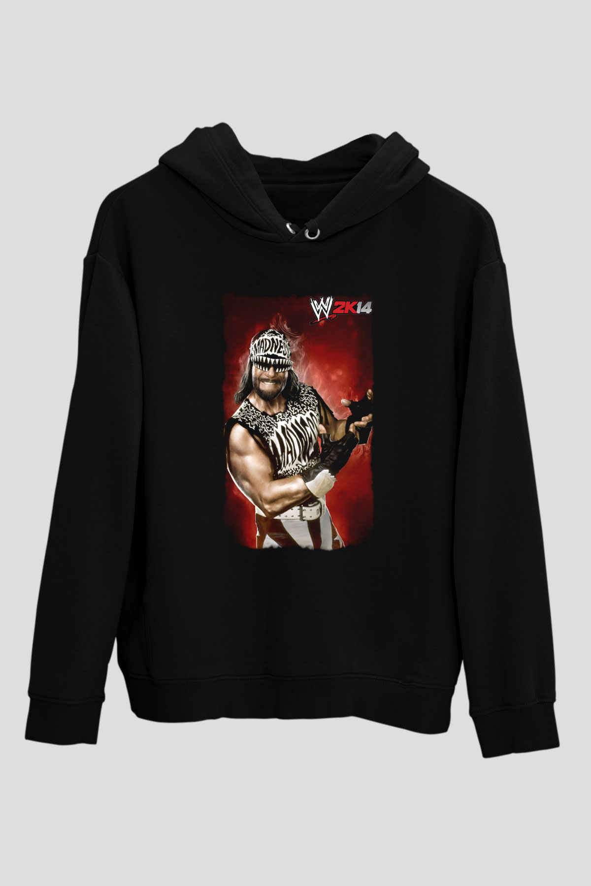 Randy Savage Siyah Unisex Hoodie