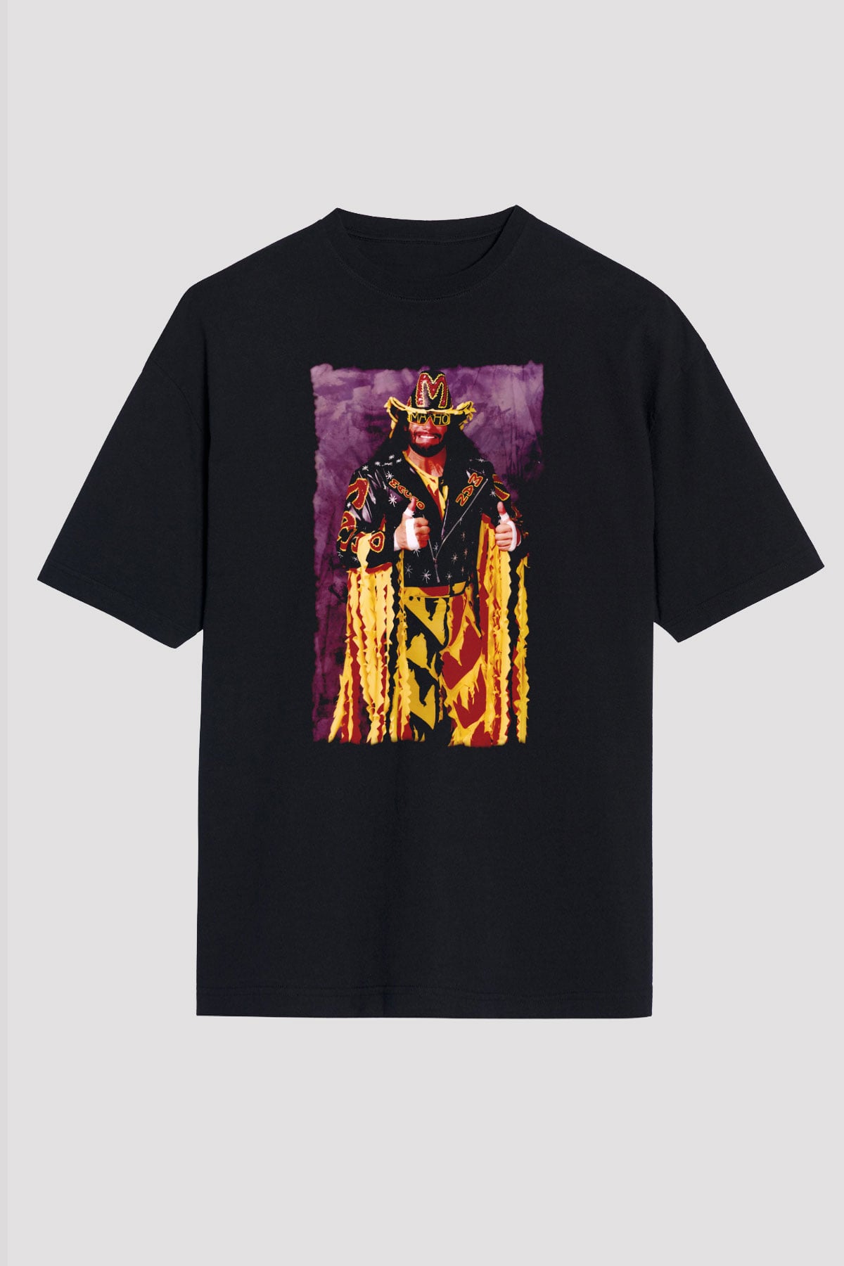 Randy Savage Siyah Unisex Tişört