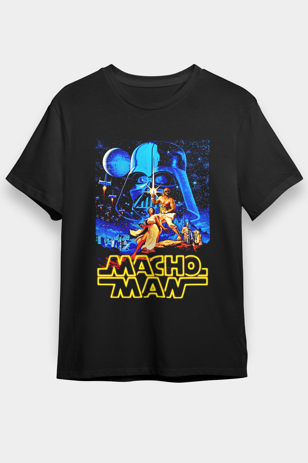 Randy Savage Siyah Unisex Tişört