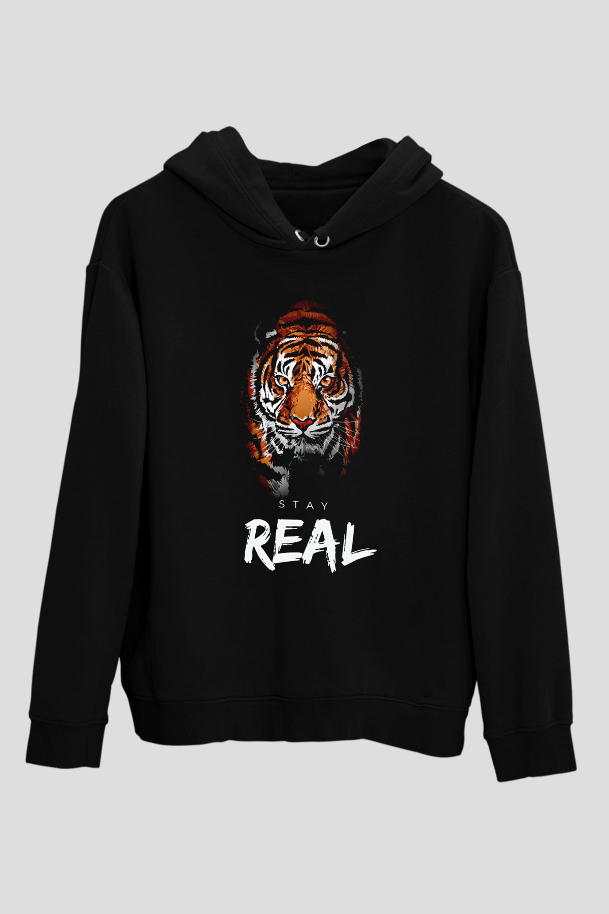 Real Stay KaplanSiyah  Unisex Hoodie