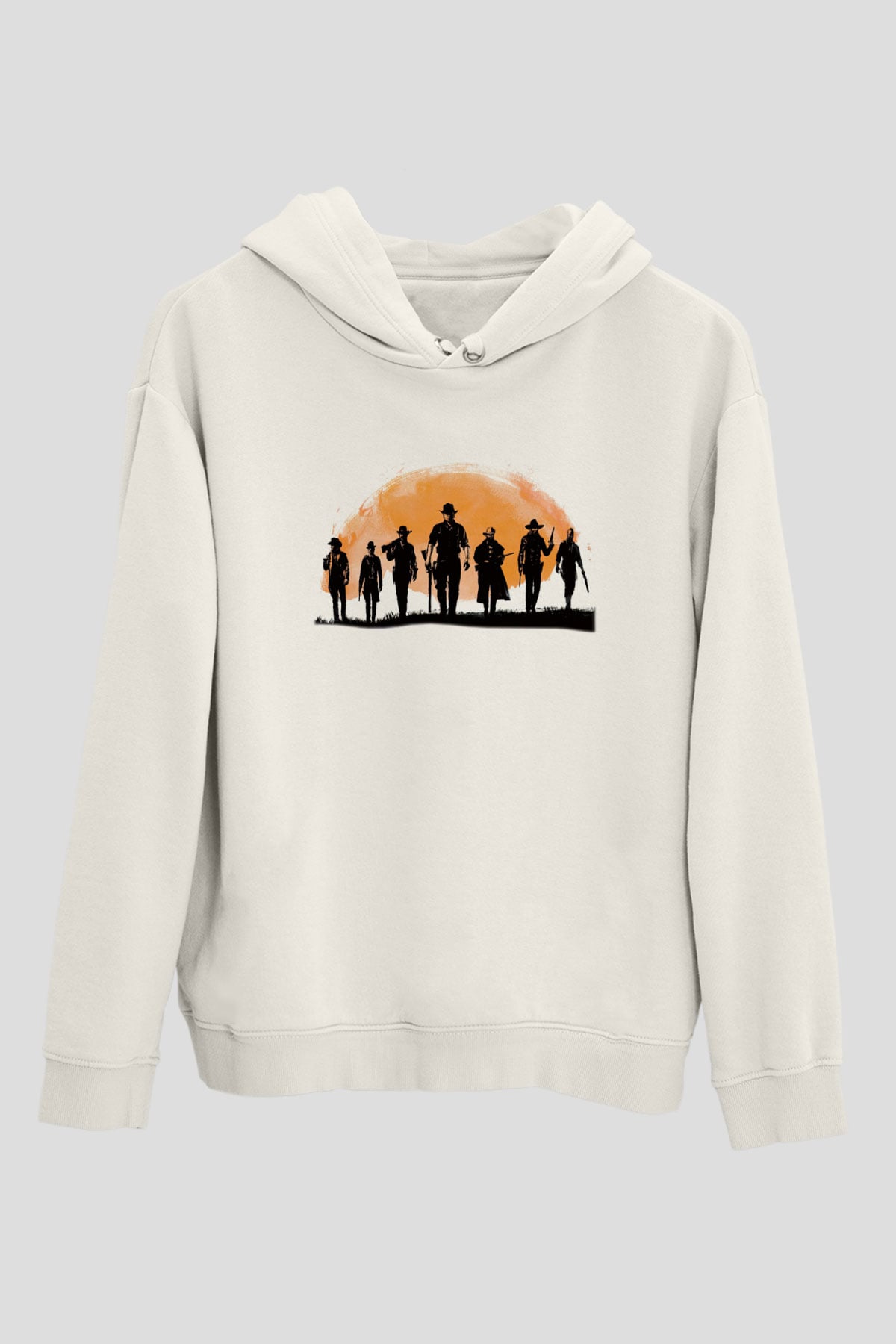 Red Dead Redemption Beyaz Unisex Hoodie