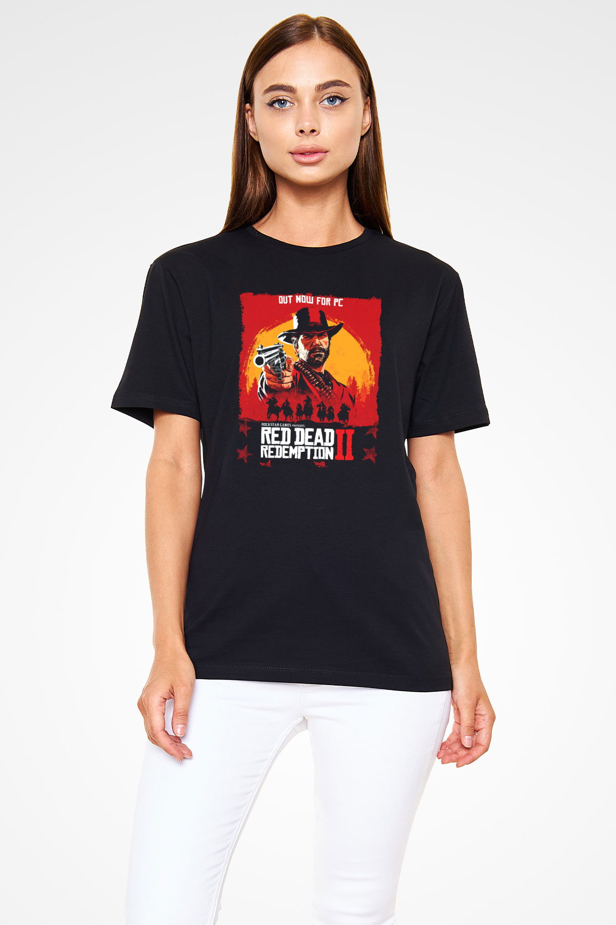 Red Dead Redemption Siyah Unisex Tişört T-Shirt
