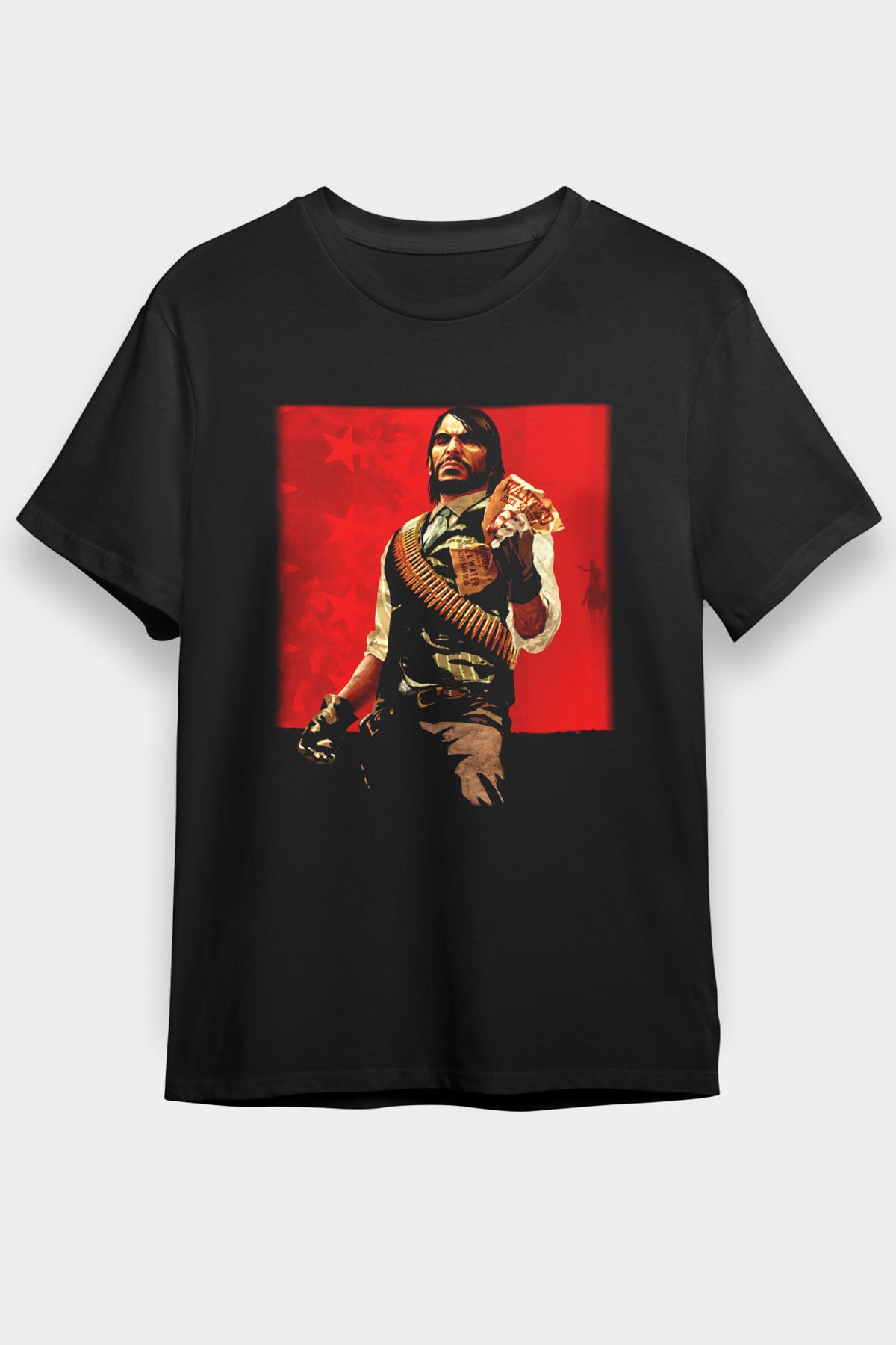 Red Dead Redemption Siyah Unisex Tişört T-Shirt