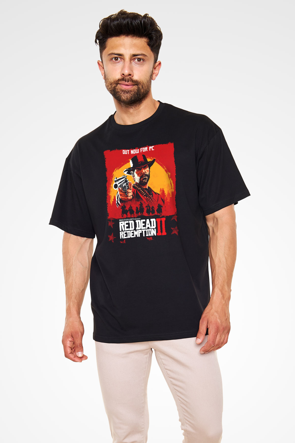 Red Dead Redemption Siyah Unisex Tişört T-Shirt