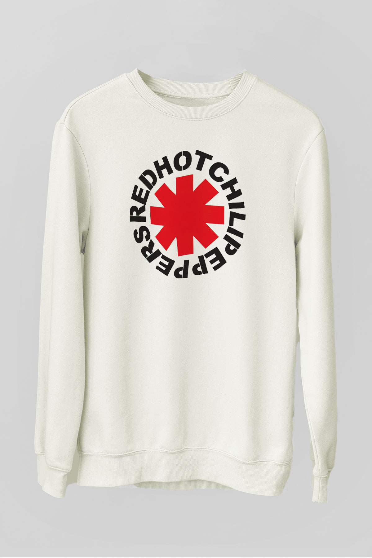 Red Hot Chili Peppers Beyaz Unisex Sweatshirt