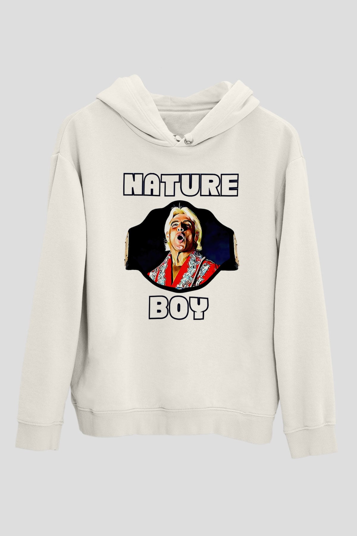 Ric Flair Beyaz Unisex Hoodie