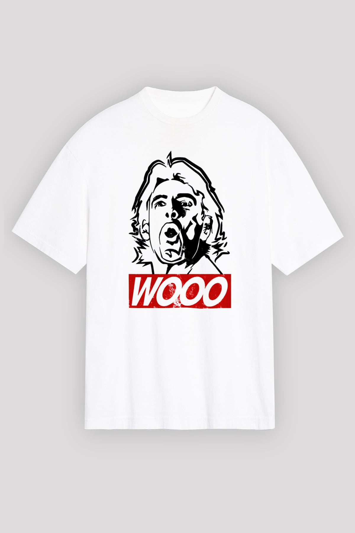 Ric Flair Beyaz Unisex Tişört